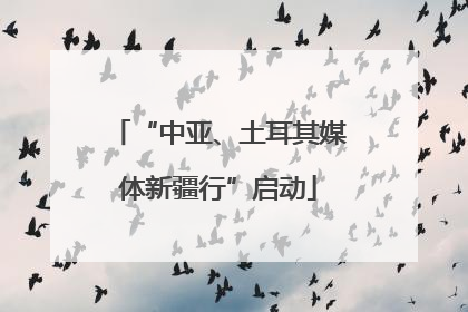 “中亚、土耳其媒体新疆行”启动