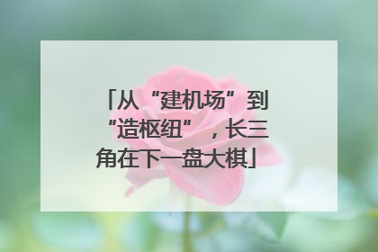 从“建机场”到“造枢纽”，长三角在下一盘大棋