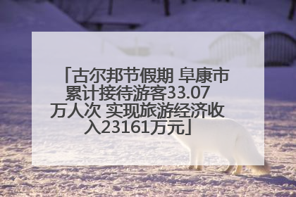 古尔邦节假期 阜康市累计接待游客33.07万人次 实现旅游经济收入23161万元