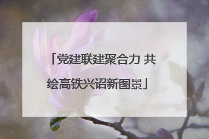 党建联建聚合力 共绘高铁兴诏新图景