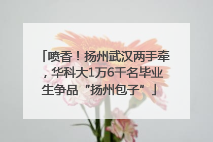 喷香！扬州武汉两手牵，华科大1万6千名毕业生争品“扬州包子”