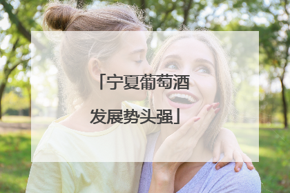 宁夏葡萄酒发展势头强