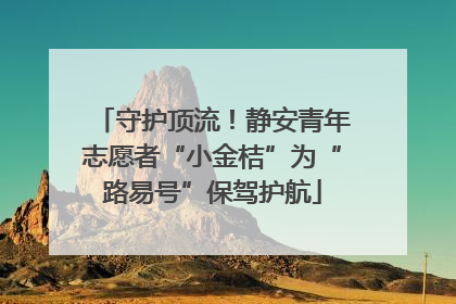 守护顶流！静安青年志愿者“小金桔”为“路易号”保驾护航