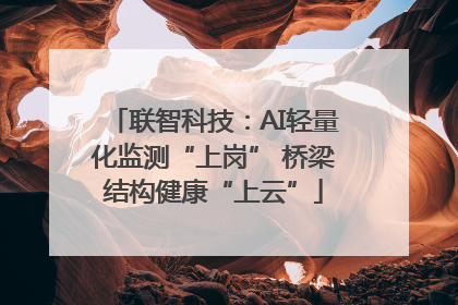 联智科技：AI轻量化监测“上岗” 桥梁结构健康“上云”