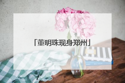 董明珠现身郑州
