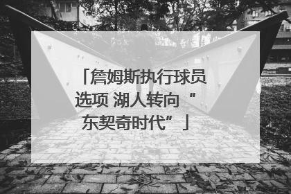 詹姆斯执行球员选项 湖人转向“东契奇时代”