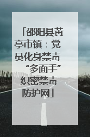 邵阳县黄亭市镇：党员化身禁毒“多面手” 织密禁毒防护网
