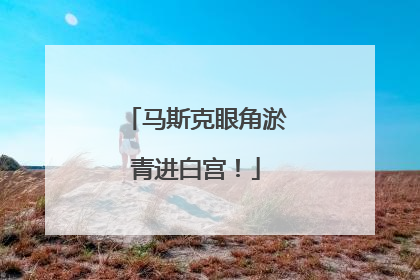 马斯克眼角淤青进白宫！