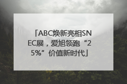 ABC焕新亮相SNEC展，爱旭领跑“25%”价值新时代